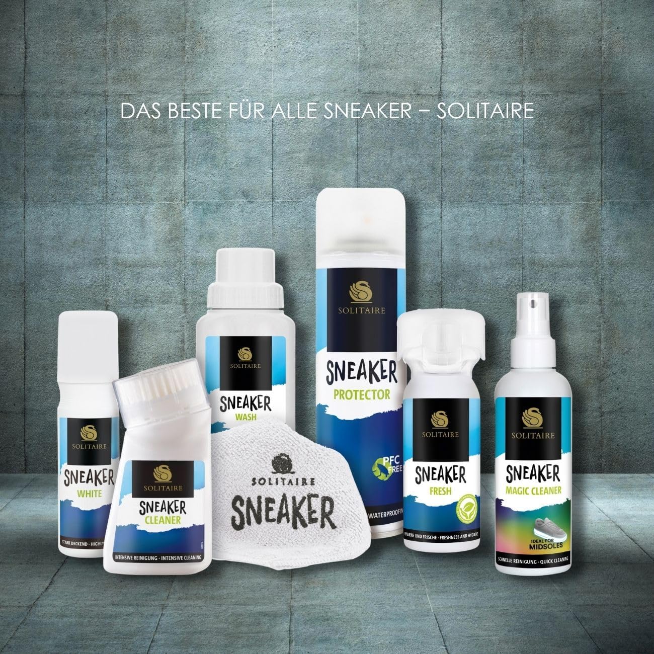 Sneaker Reinigungsset mit Imprägnierspray