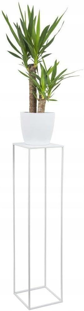 Blumenständer, 100 cm Weiss