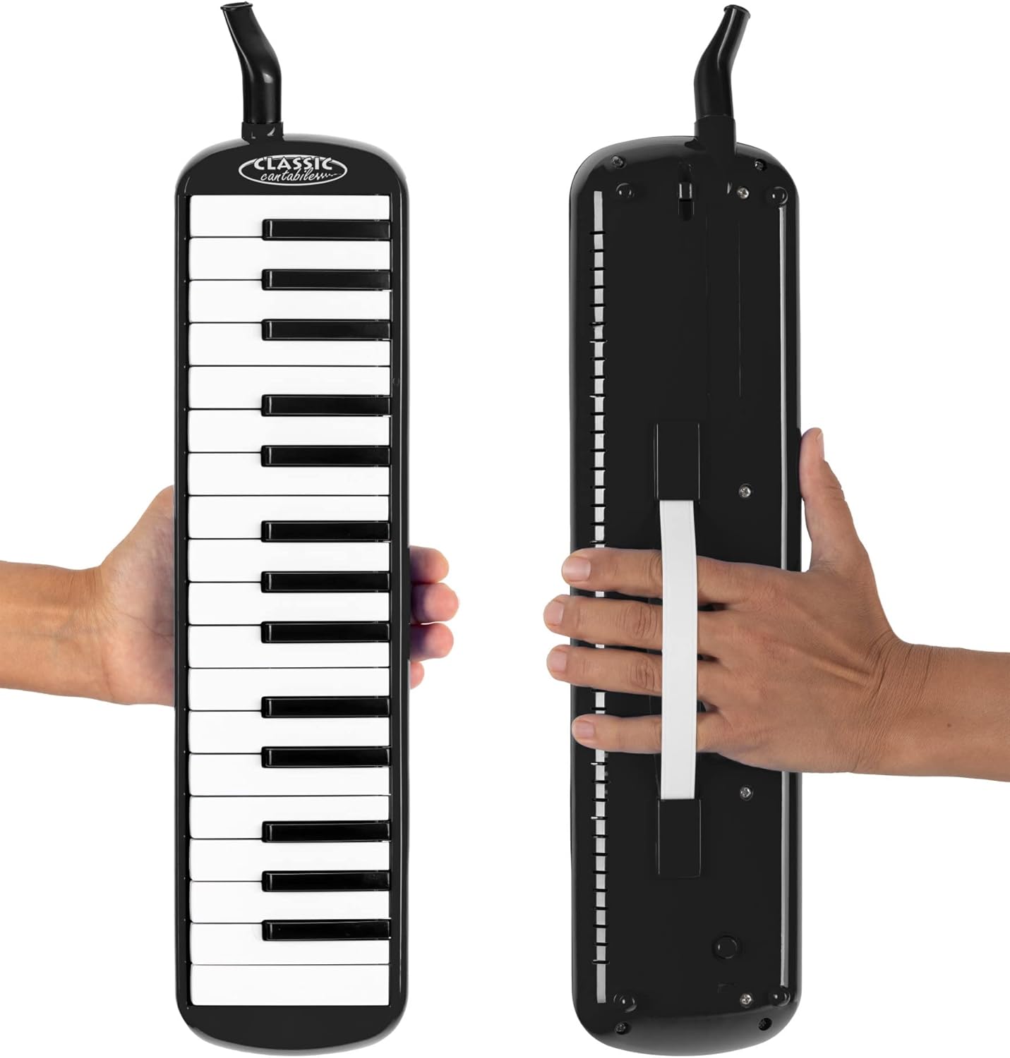 Melodica mit 32 Tasten für Kinder, Schwarz