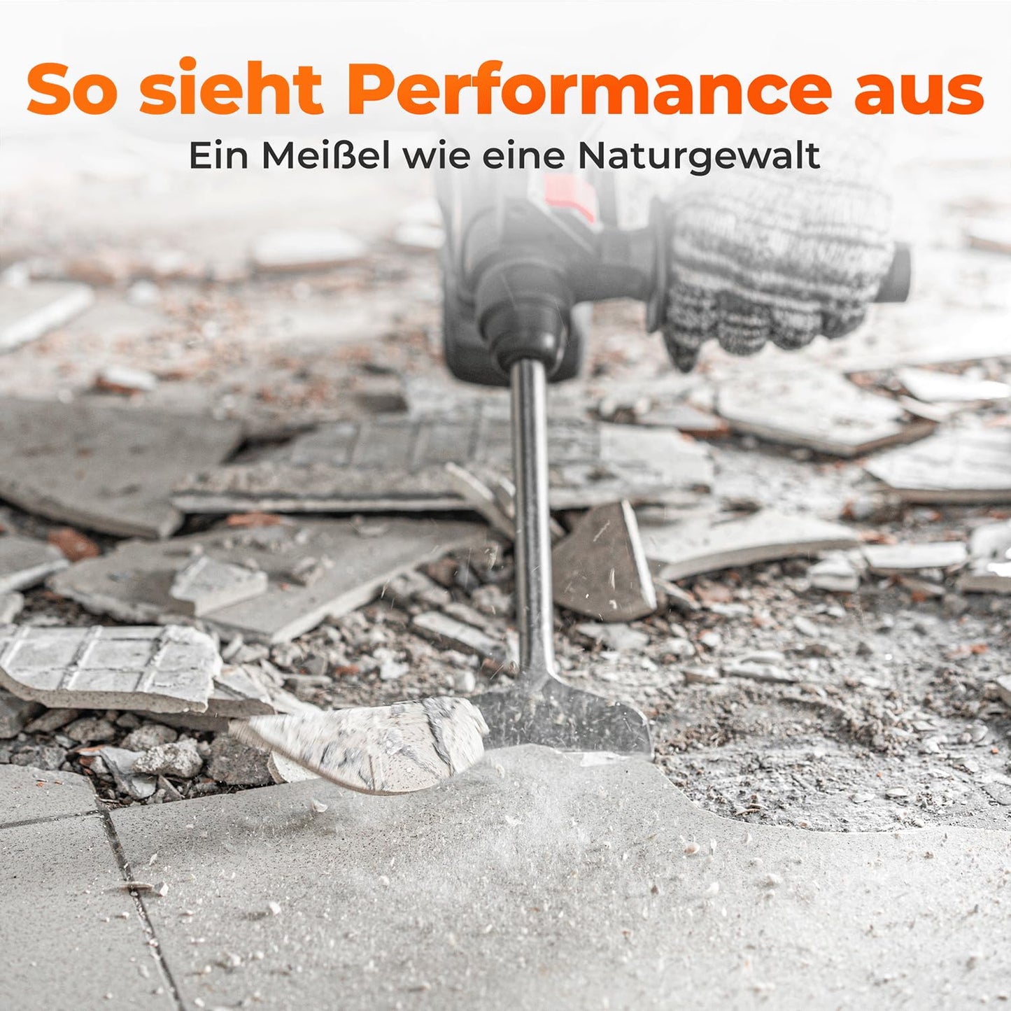 Fliesenmeissel SDS Max, flach & hitzegehärtet, SDS Max Meißel Fliesenmeißel