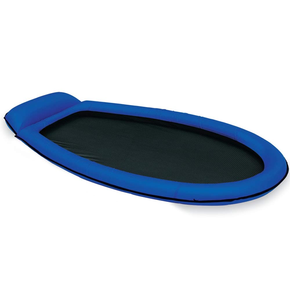 Aufblasbare Wasserhängematte Mesh Mat, blau 1 Unità (Confezione da 1) Singles