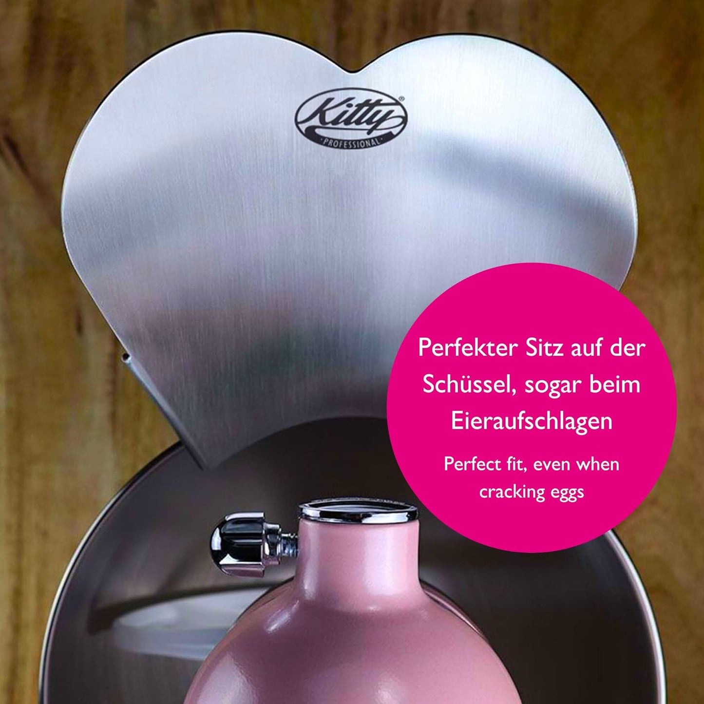 Einfülltrichter Edelstahl für Küchenmaschinen