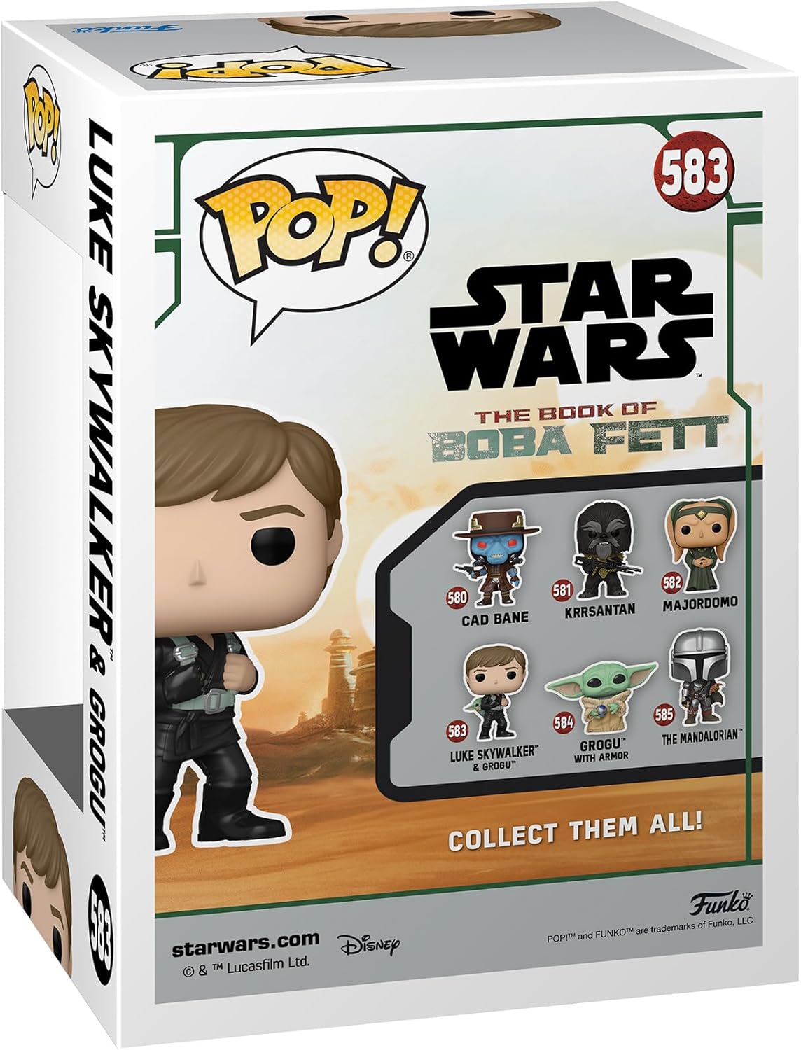 Star Wars: BoBF - Luke Skywalker, Einheitsgrösse Weiss