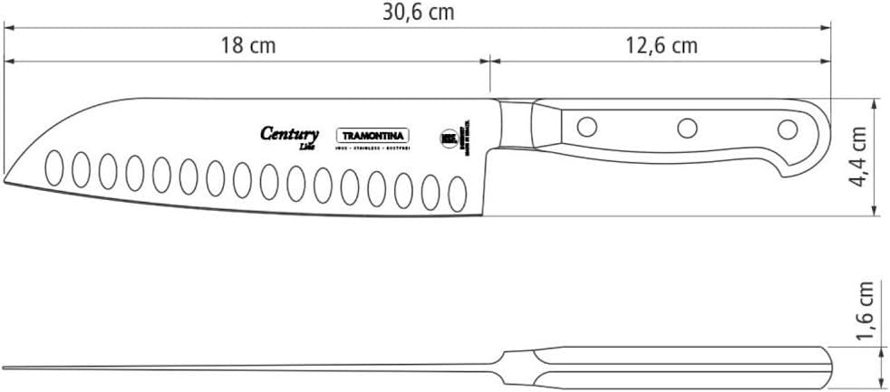Santokumesser, Santokumesser 18 cm