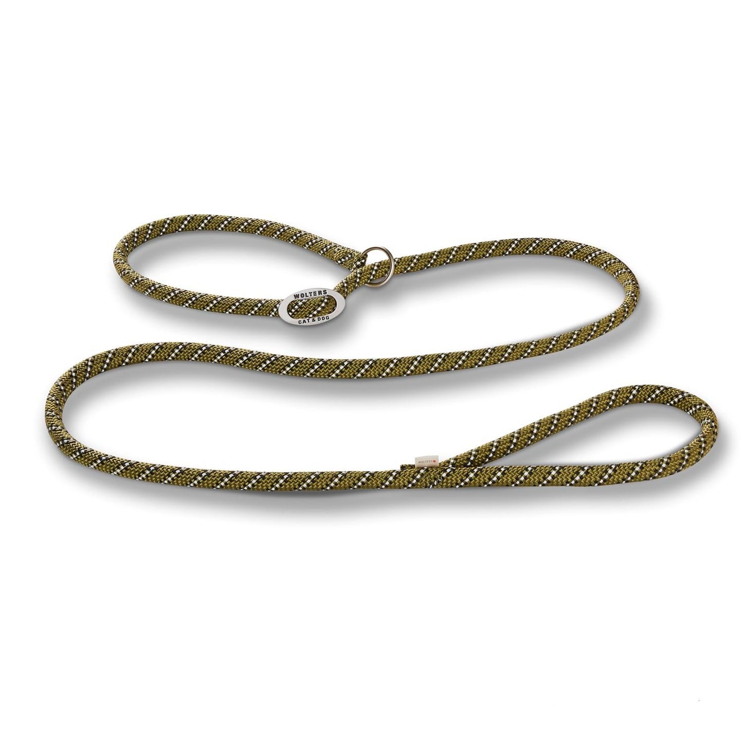 Moxonleine Everest Hundeleine 13 mm, 180 cm, 13mm Olive/Schwarz