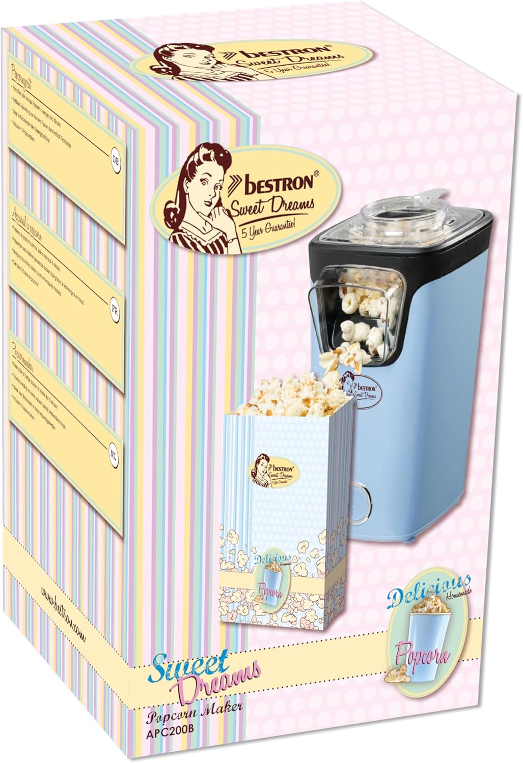 Popcornmaker, Blau