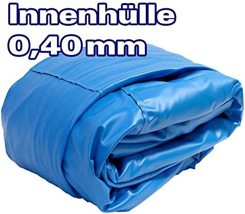 Pool Innenhülle Ersatzfolie, Ø 3,00 x 0,90 m Blau