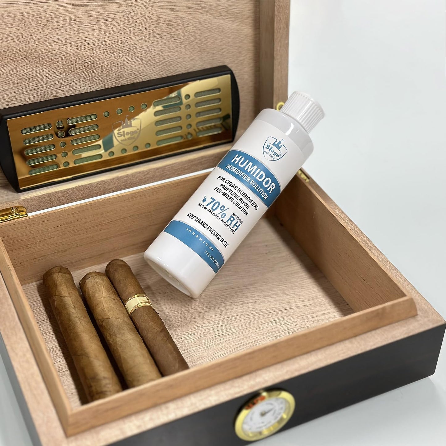 Humidor Befeuchter & Lösung Combo (Reisegrösse), Large