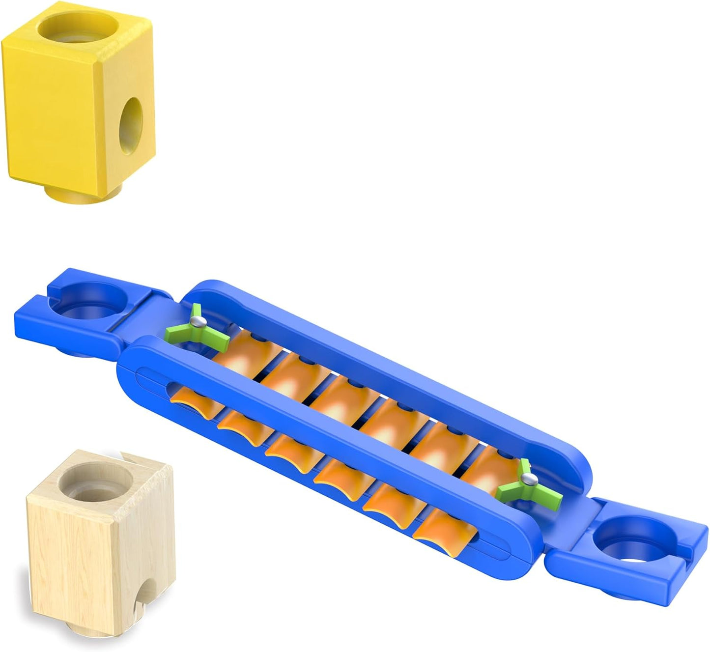 Quadrilla Klingender Kugelbahn-Zubehör mit Musikfunktion, Klingender Spielplatz