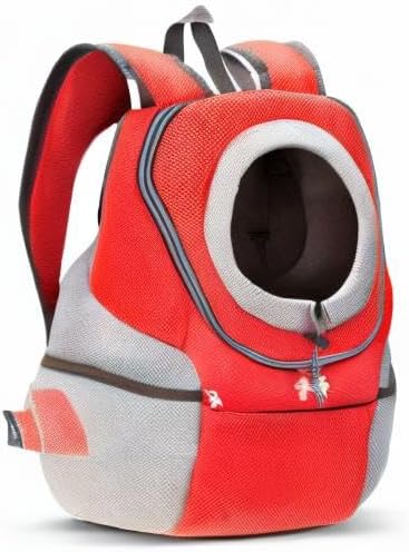 Haustier-Rucksack bis 4,4 kg, L bis zu 4,4 kg Orange