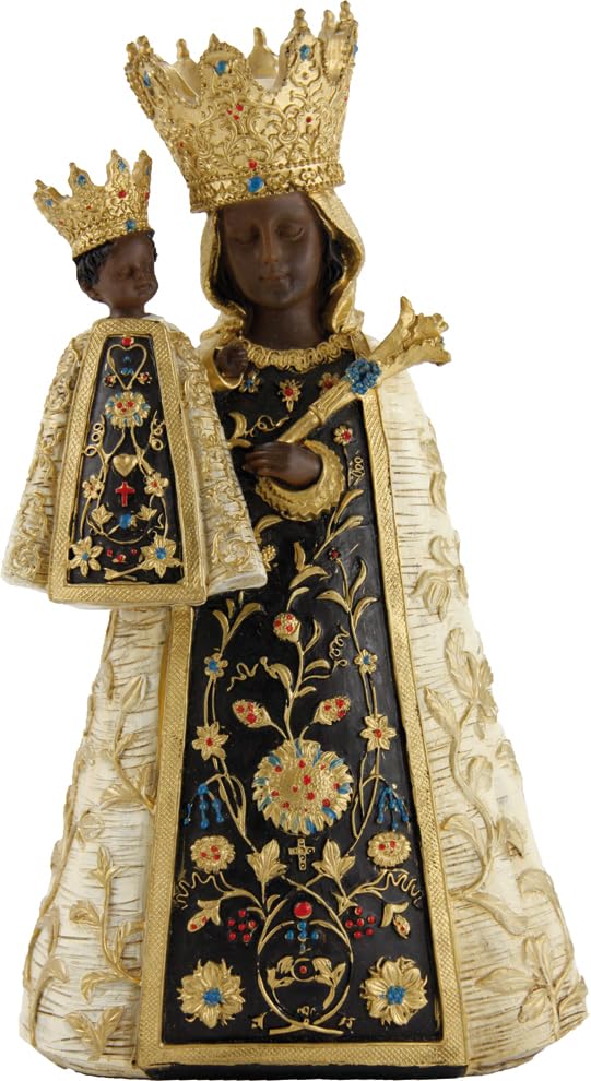 Handbemalte Madonna Krippenfigur