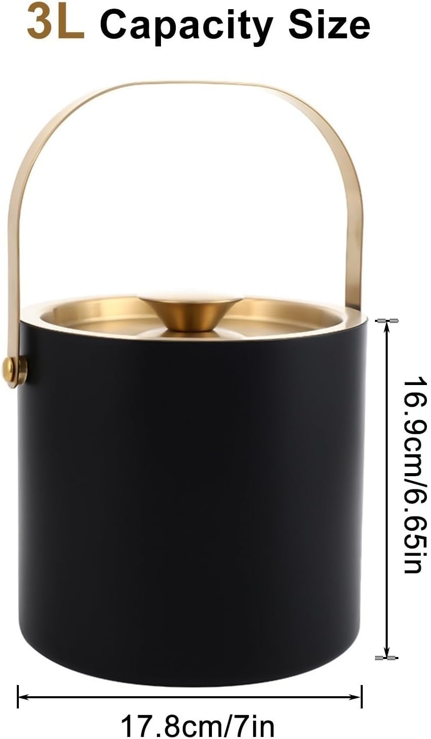 Eiseimer für Partys, 3L Black-new