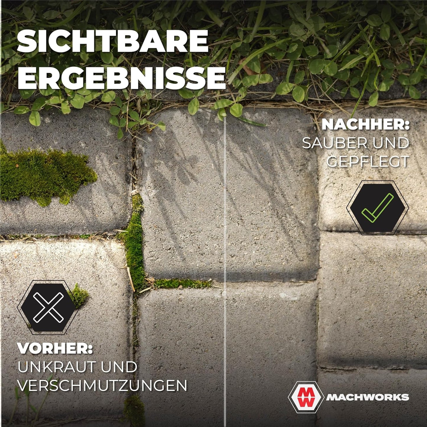 5-teiliges Fugenbürsten Set mit Fugenkratzer, 5