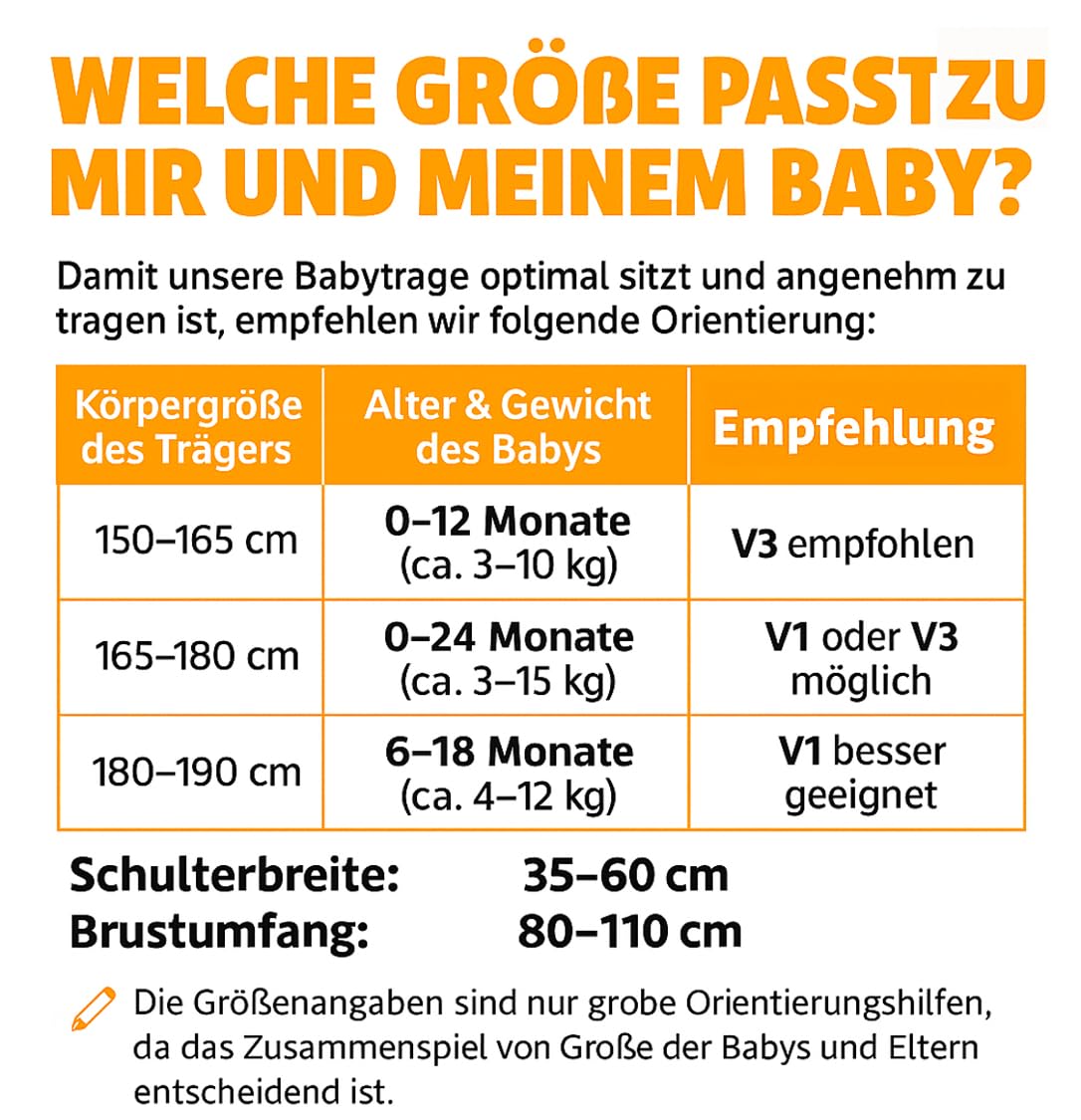 Ergonomische Hüfttrage für Babys, V3.0 Dunkelblau