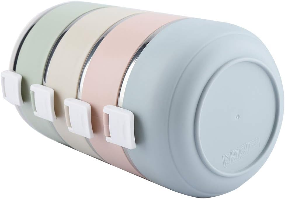 Thermal Lunch Boxen-Set, 4 Layers 2800ml