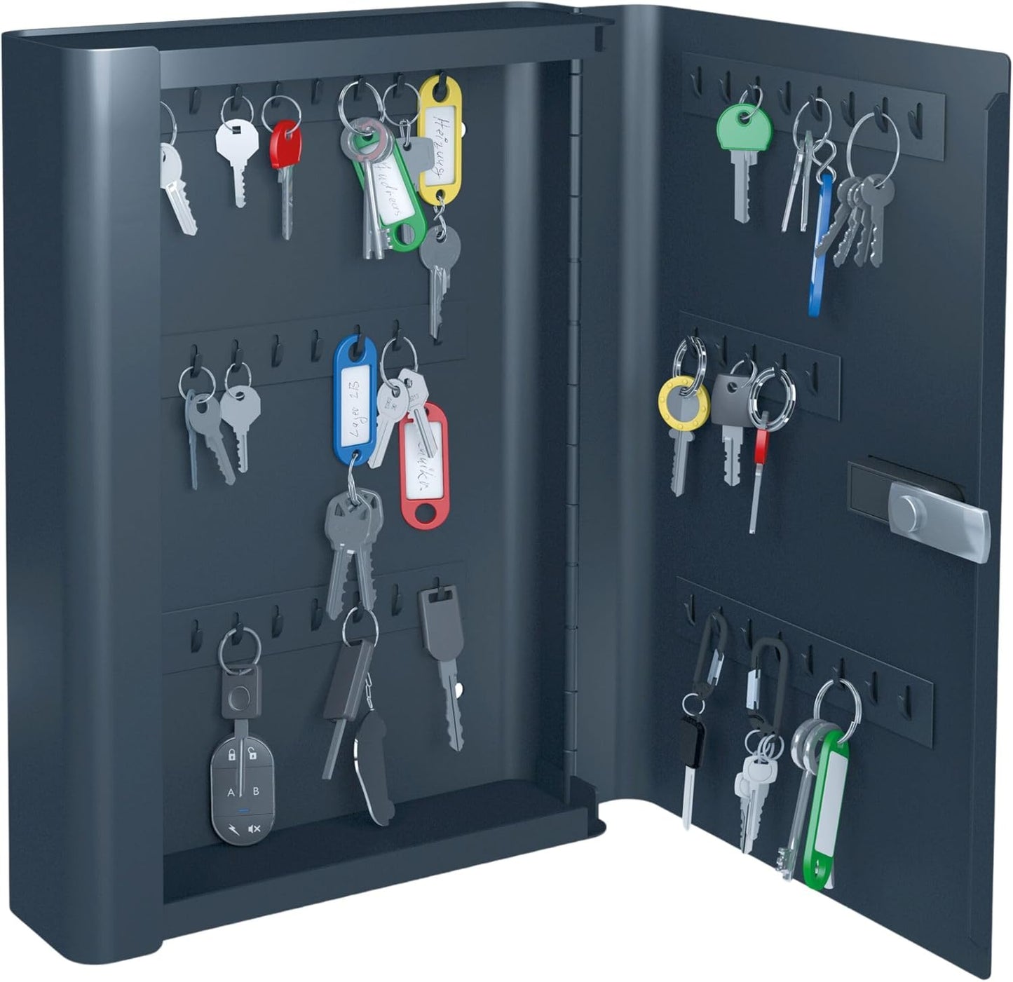 Schlüsselkasten mit Zahlencode, 48 Haken