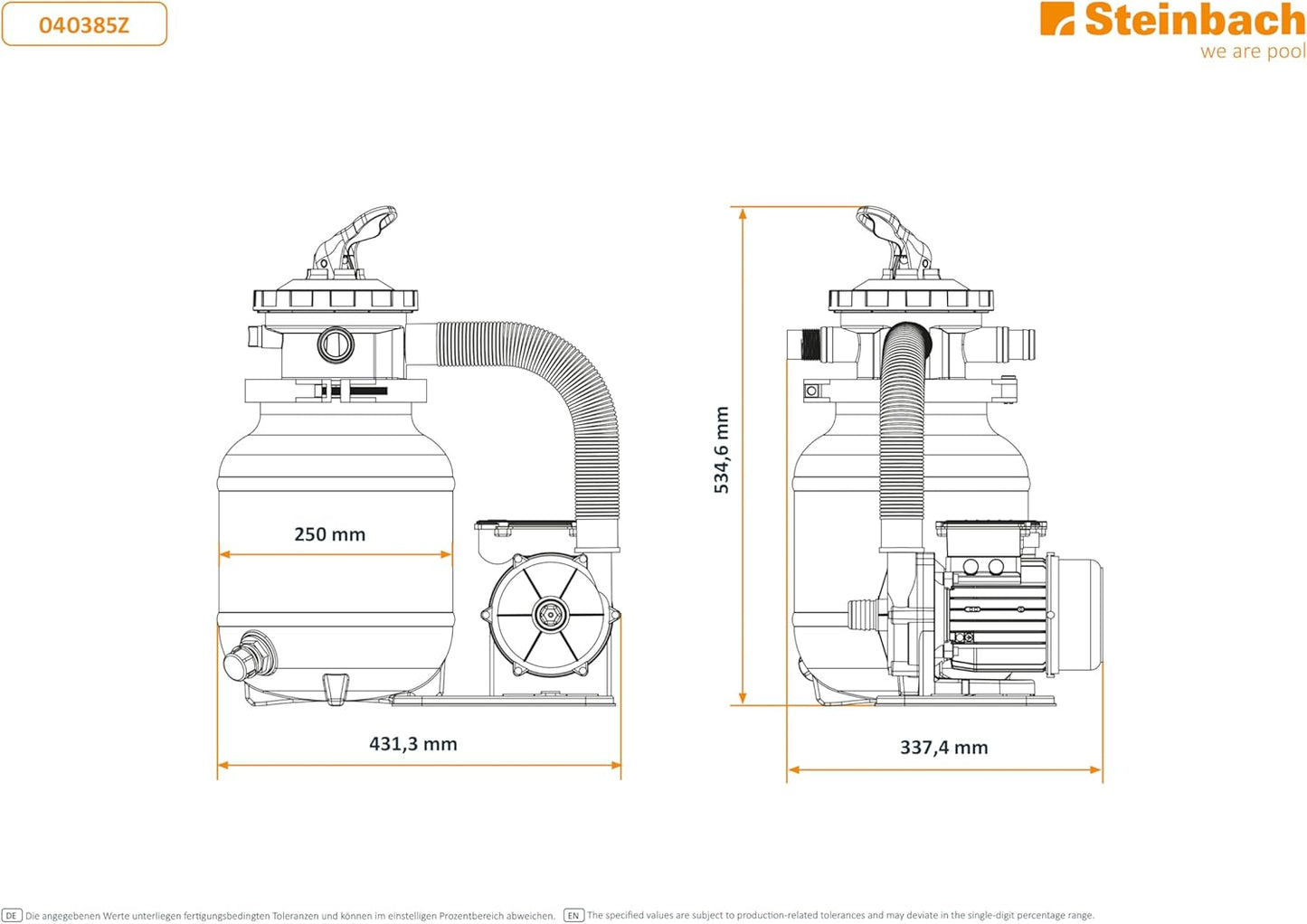 Filteranlage Classic 250N