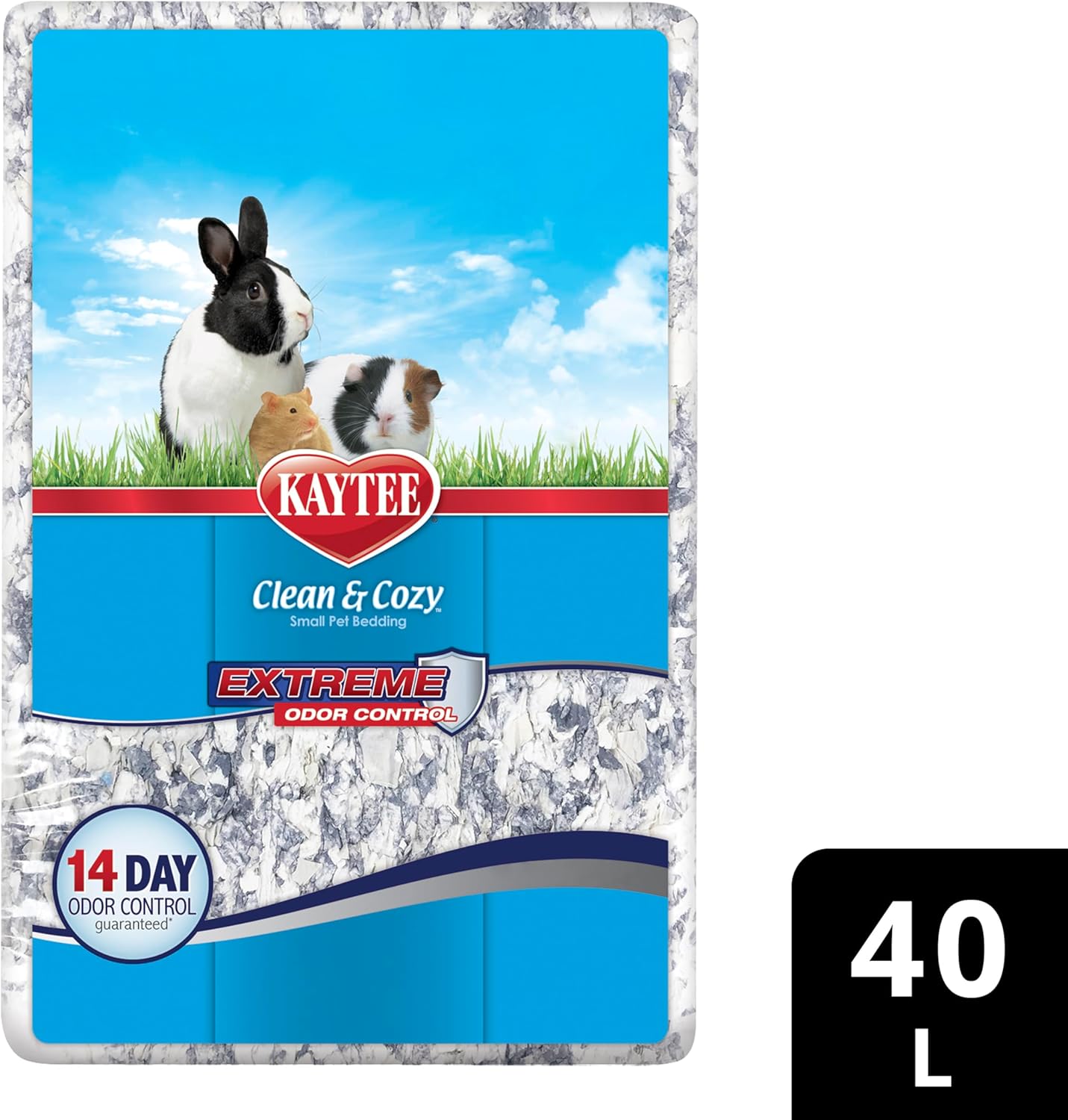 Kleintierstreu (40L), Extremer Geruchskontrolle 40 Liter