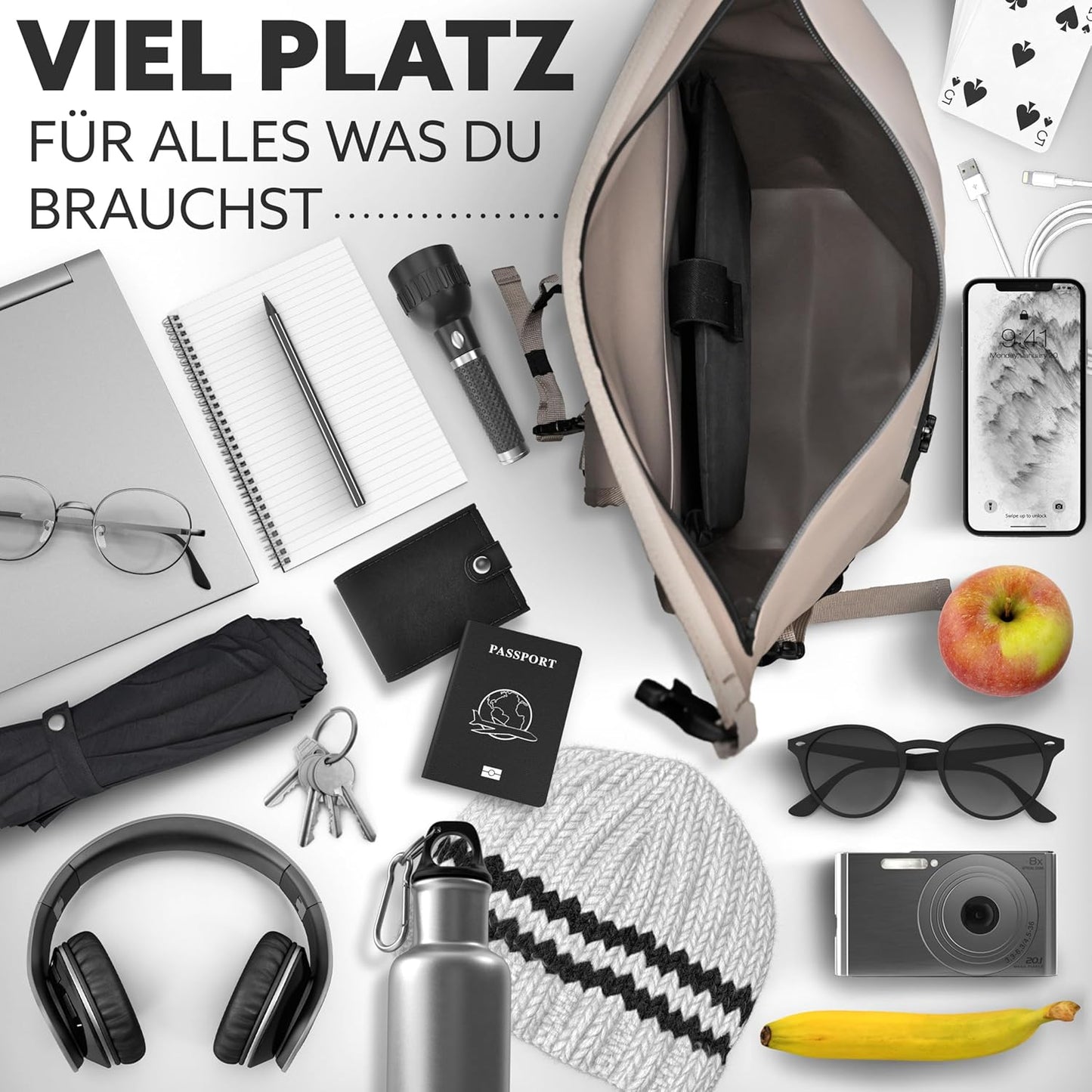 Wasserdichter Tauch-Rucksack mit Laptopfach