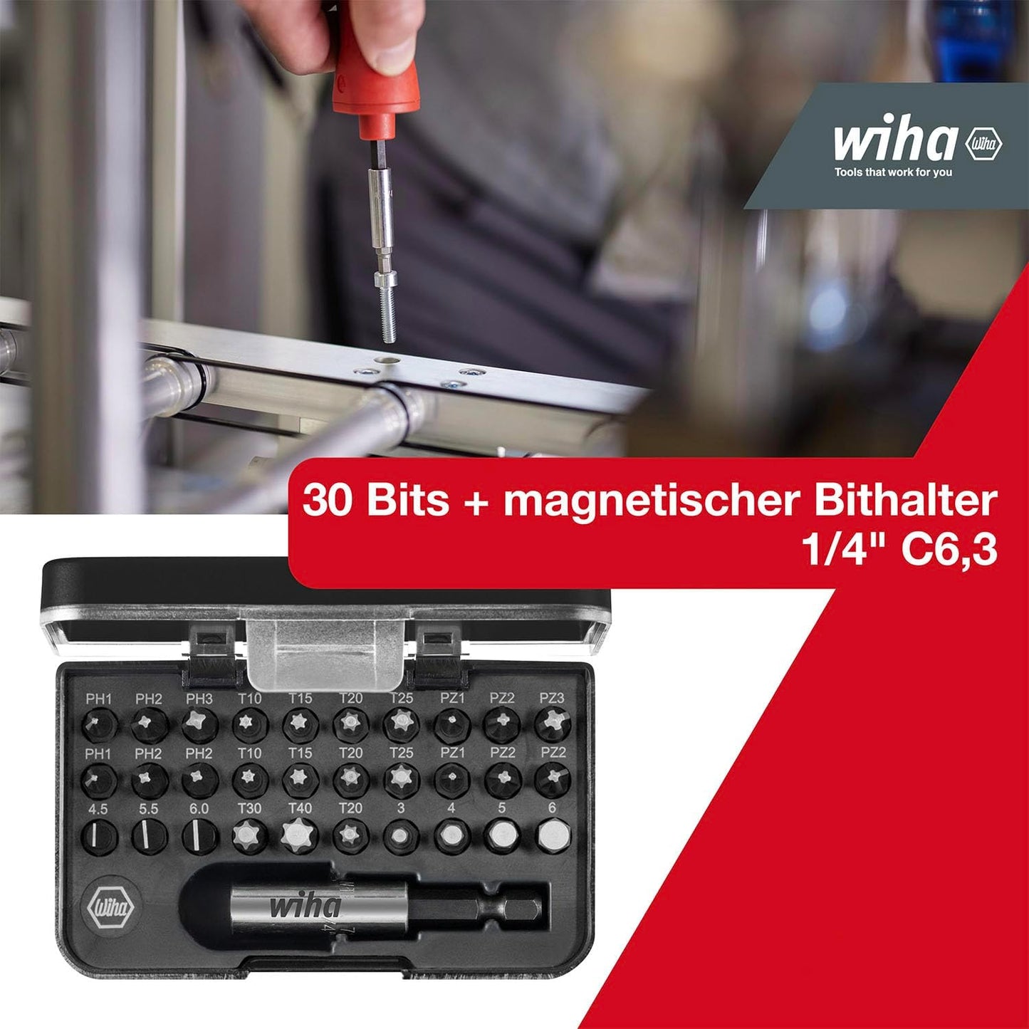 31-teiliges Schraubendreher Set: SpeedE PocketDrive