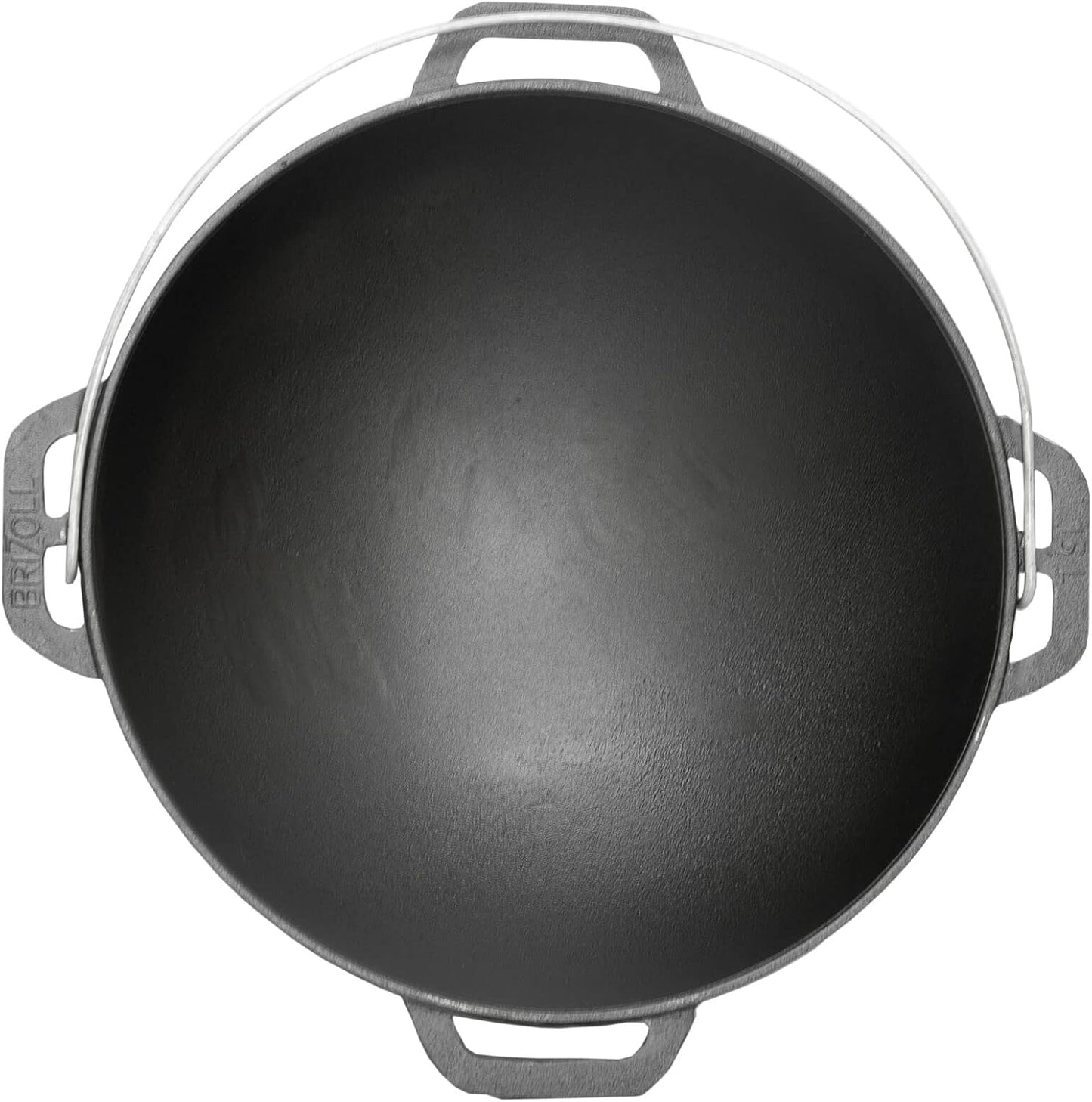 Gusseisen Camping-Kazan 12L mit Deckel, 12 L