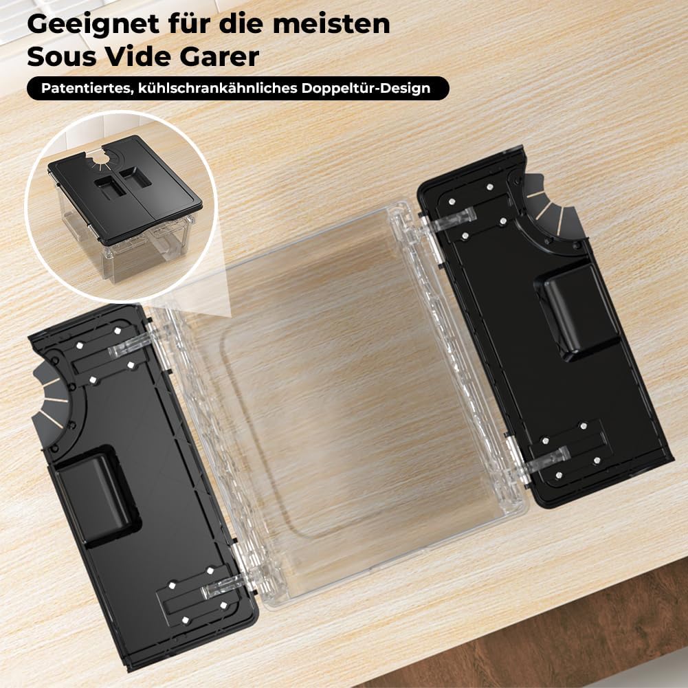 Sous Vide Behälter mit Deckel