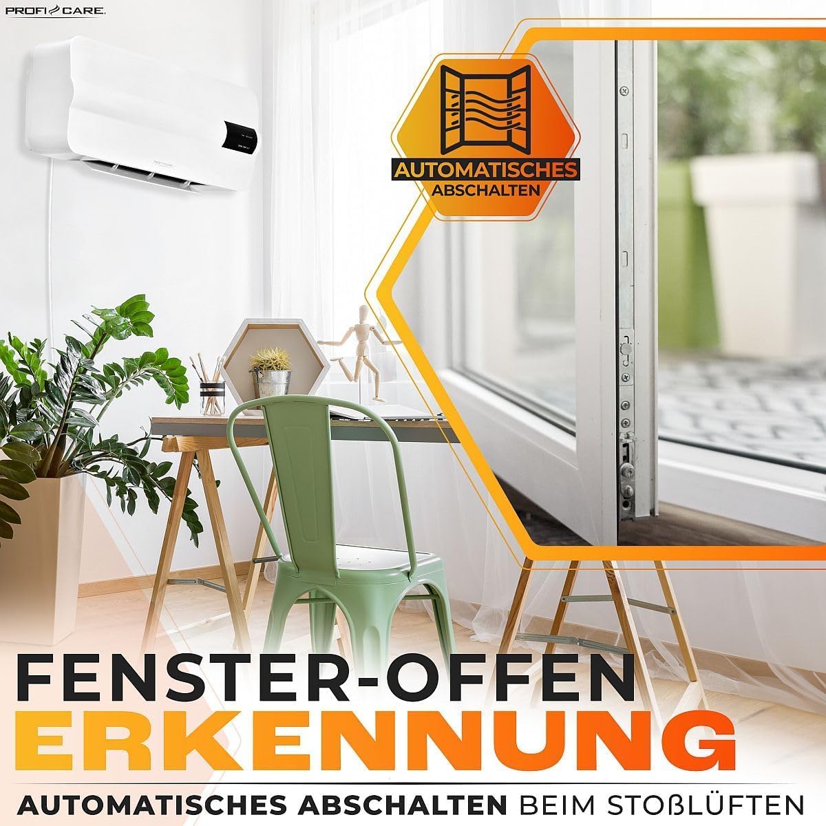 Wandheizlüfter PC HL 3116