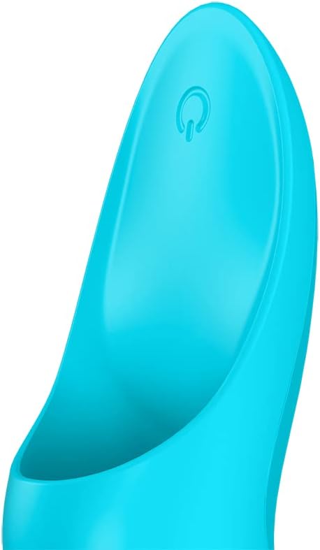 Teaser Finger-Vibrator mit 12 Vibrationsprogrammen, Türkis Einheitsgrösse