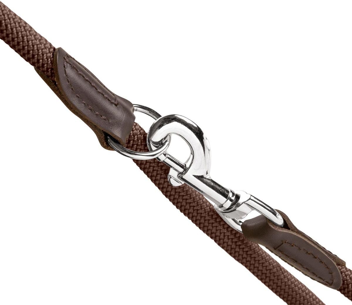 Freestyle - verstellbare Führleine für Hunde (200 cm), 0.8x200 cm (1er Pack), braun