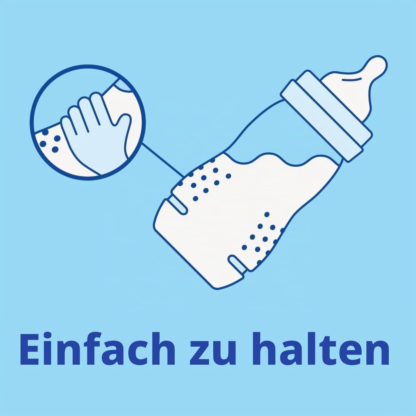Anti-Kolik Babyflaschen-Set mit Zubehör, new pink