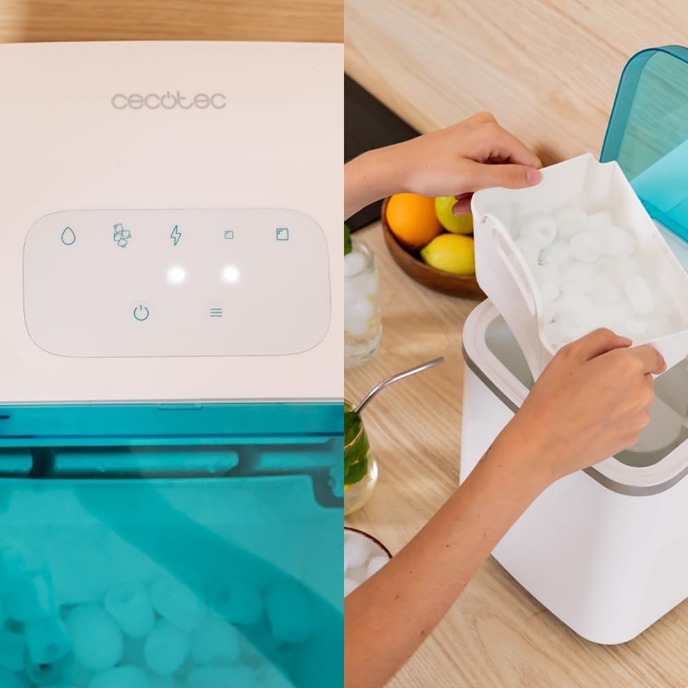 Chillin' Ice 1200 Eiswürfelmaschine mit Selbstreinigungsfunktion, Producción diaria 12 Kg