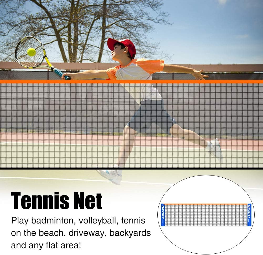 Faltbares Tennis-, Badminton- und Volleyballnetz