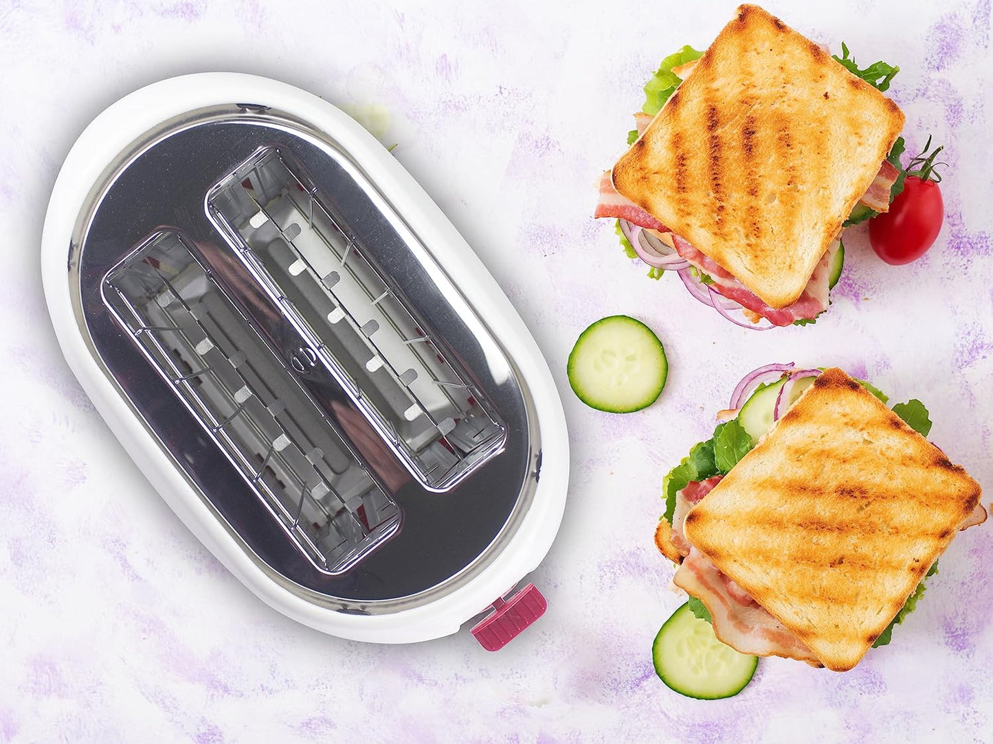 Toaster mit 7 Bräunungsstufen