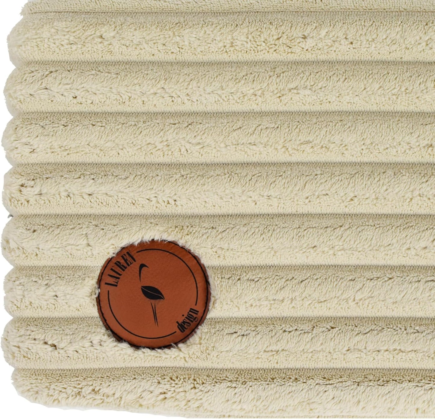 Katzen Fensterliege Cleo mit rutschfester Rückseite, Beige g. Streifen 100 x 20 x 3 cm