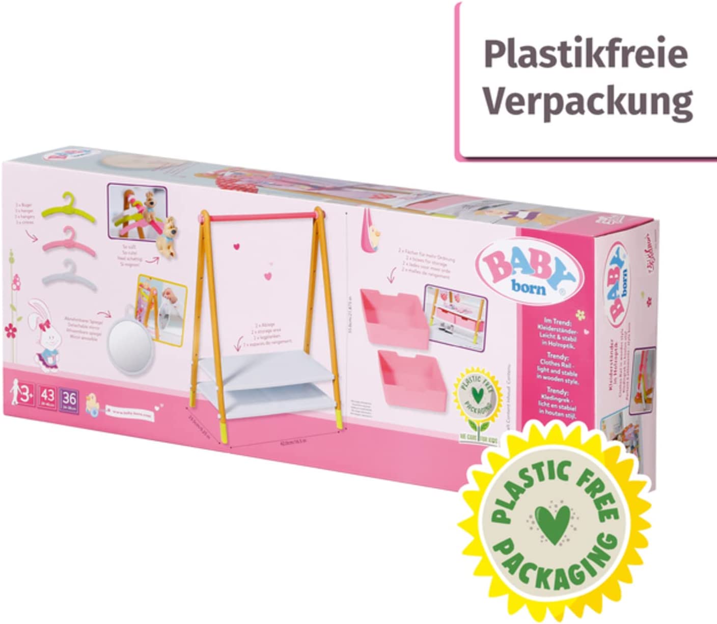 BABY born® Kleiderstange, Puppenzubehör, Single