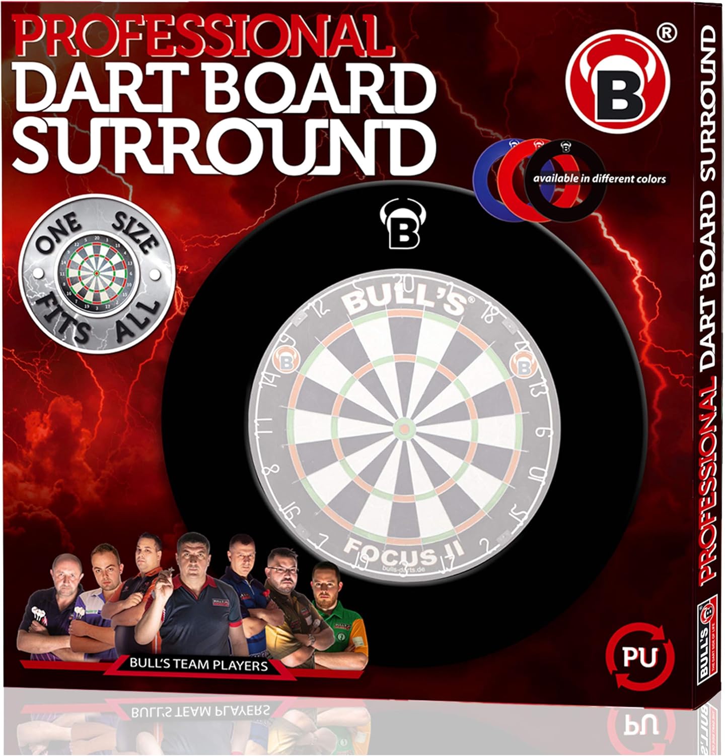 Dartboard Surround, rot
