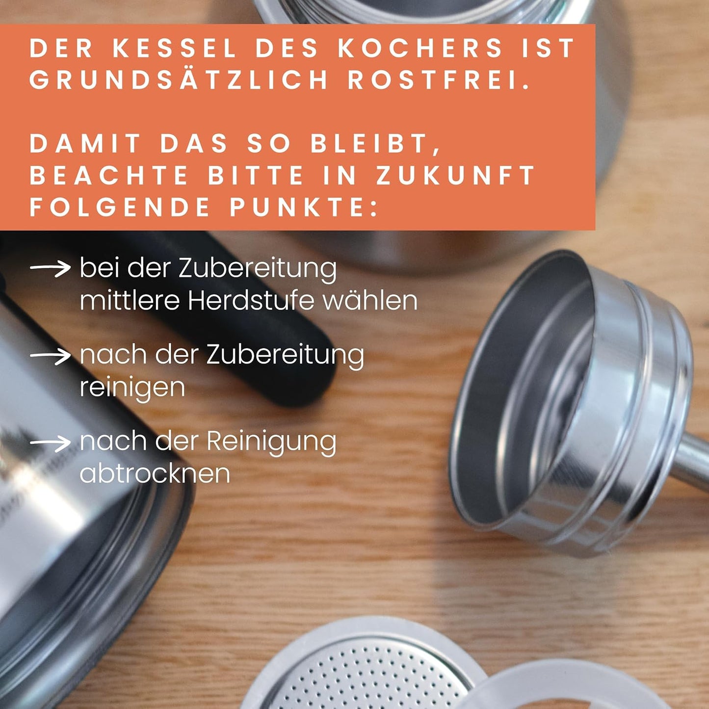 Espressokocher für 4 Tassen, 4 Tassen (200ml)