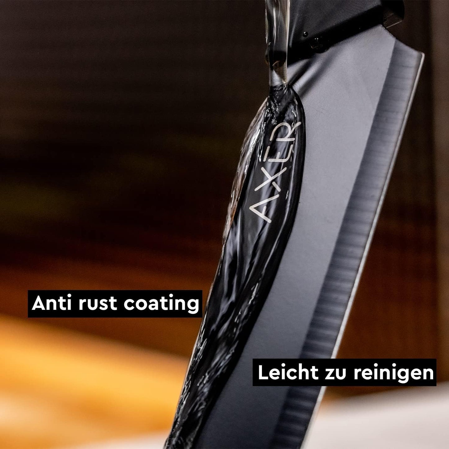 Messer Set, Schwarz, 6 set