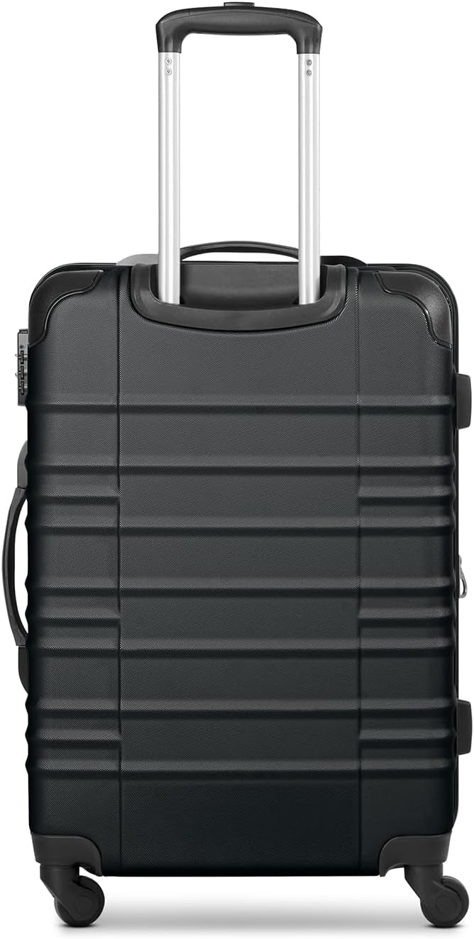Amplar Evo 4 Rollen Kofferset, Schwarz Kofferset + (3-teilig)
