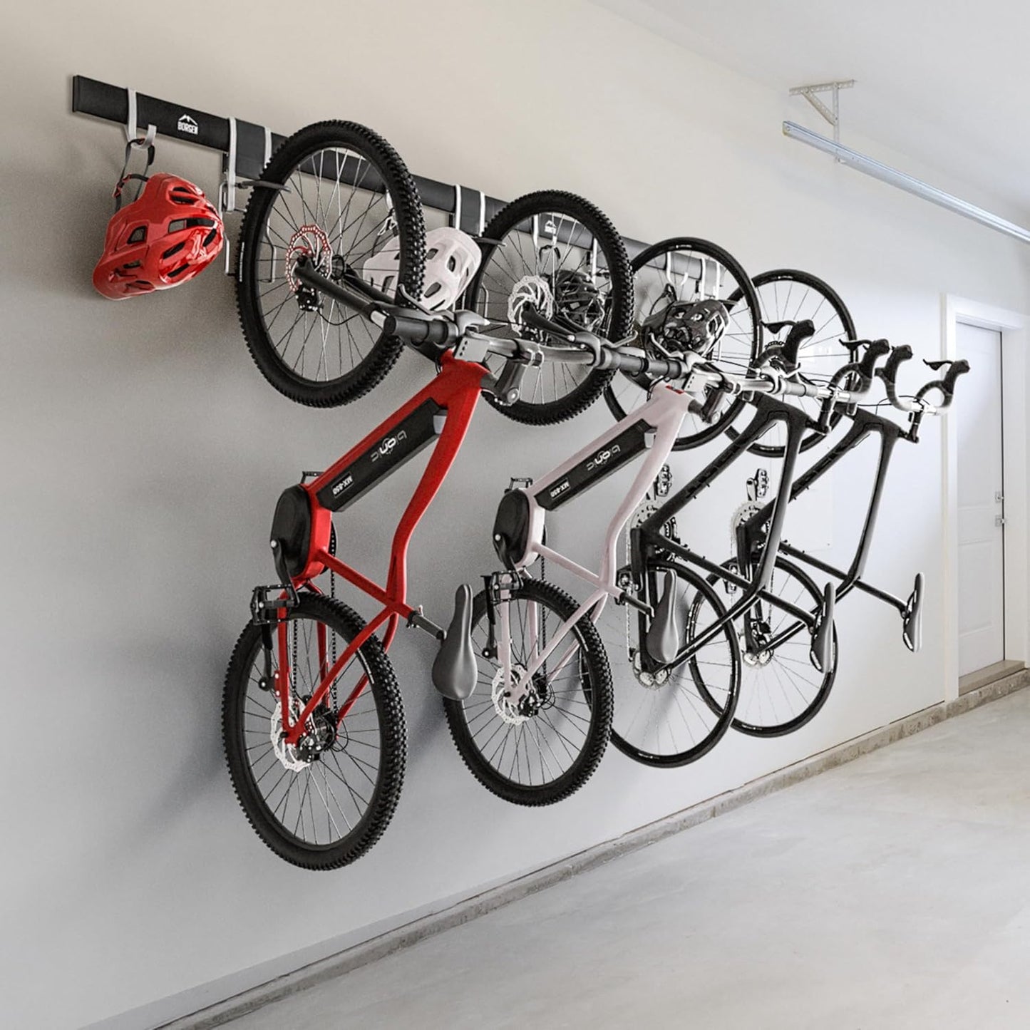 Velo-Wandhalterung für drei Räder, 3er Set