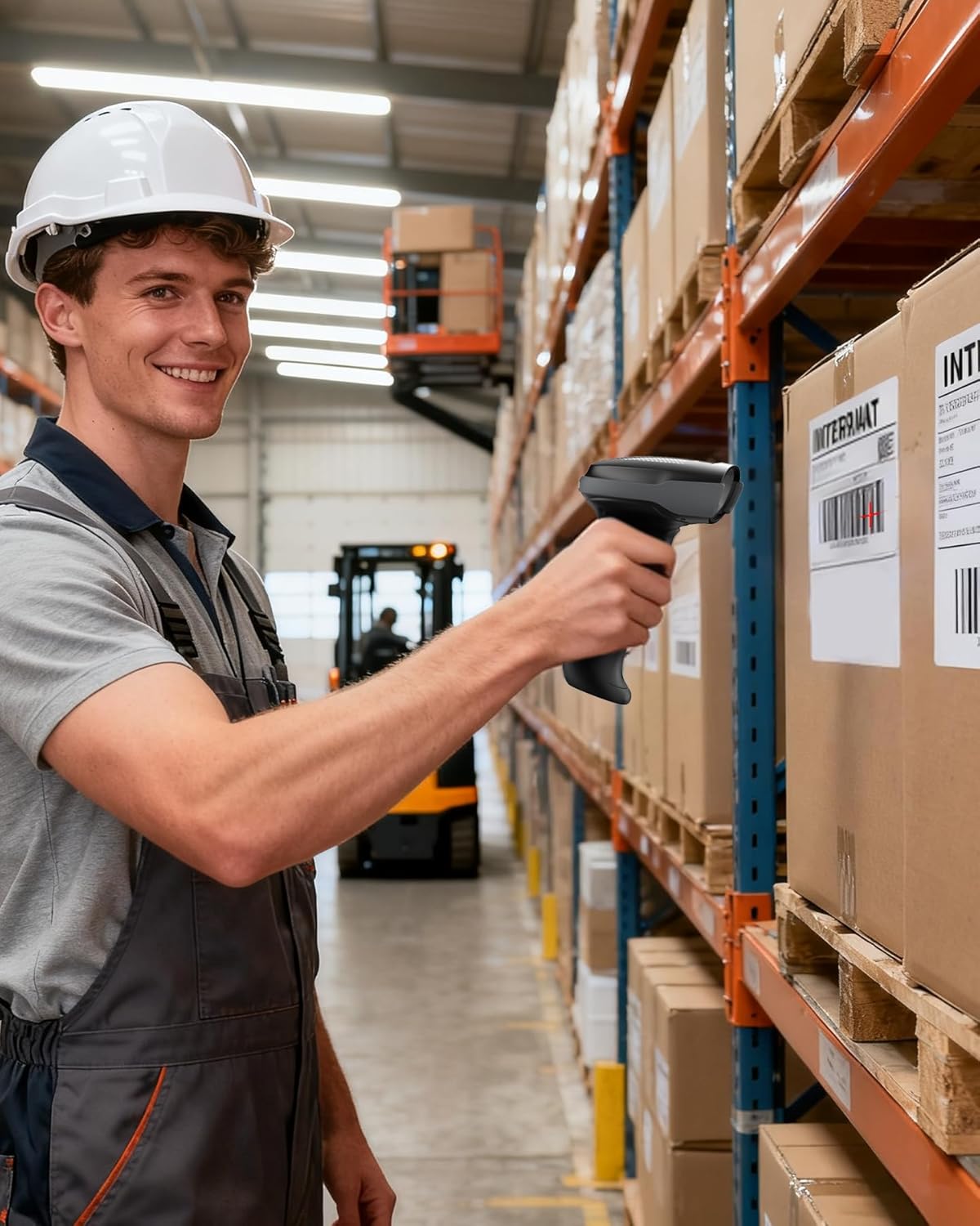 Pro 170B 2D Barcode Scanner mit Ladestation, mit Ladestation
