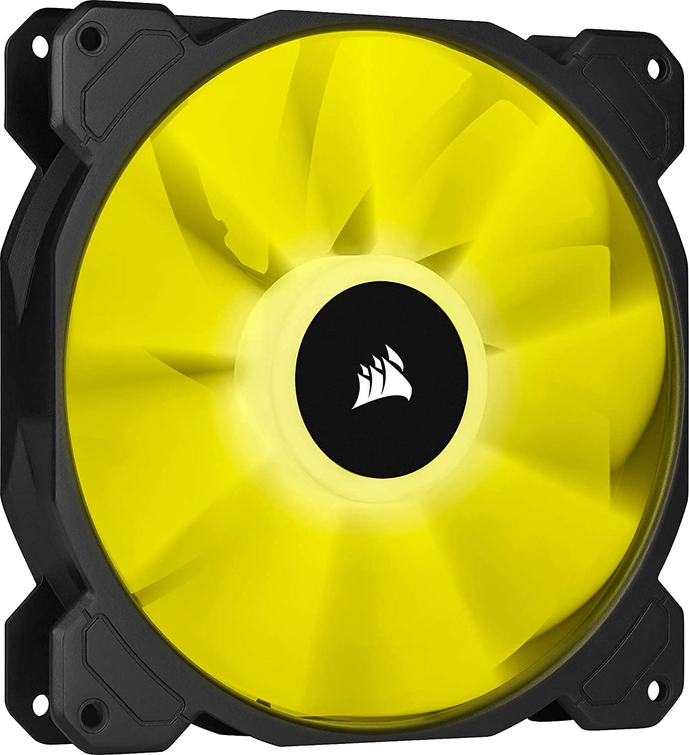 iCUE SP140 RGB Elite Performance 2er 140x140x25, Gehäuselüfter, 2-Pack mit Lighting Node CORE Single