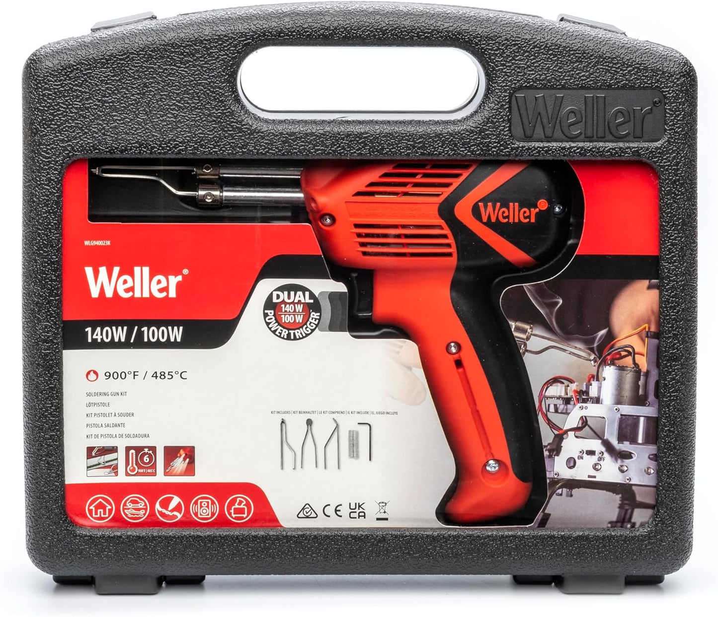 Lötpistolen Set WLG9400K23C, Soldering gun set