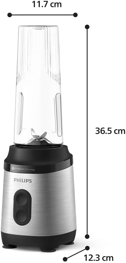 Blend & Go 3000 Smoothie Mixer mit ProBlend Technologie, Mini-Standmixer 350W
