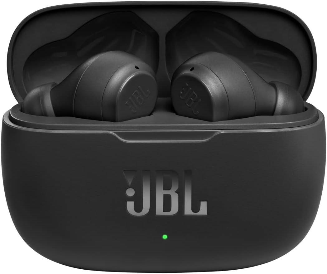 Wave 200 TWS In-Ear Bluetooth-Kopfhörer mit True-Wireless, schwarz