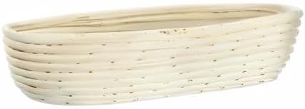 Gärkörbchen-Set, Oval, Ca. 33,5 Cm, mit Bezug Länge: 34 cm