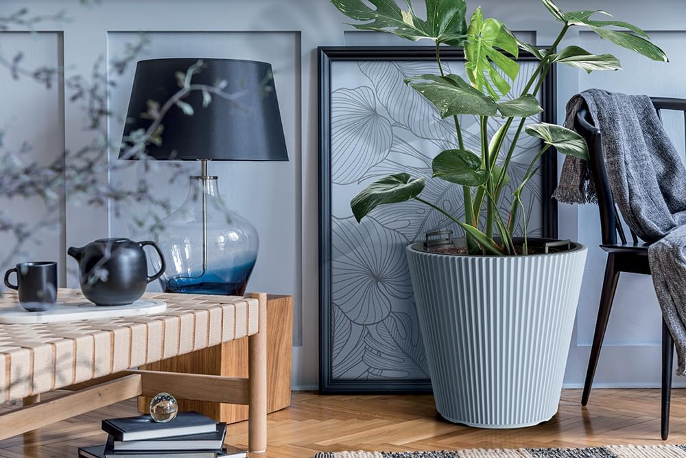 Blumentopf mit Einsatz, ø 40 cm Dbmiv Weiss