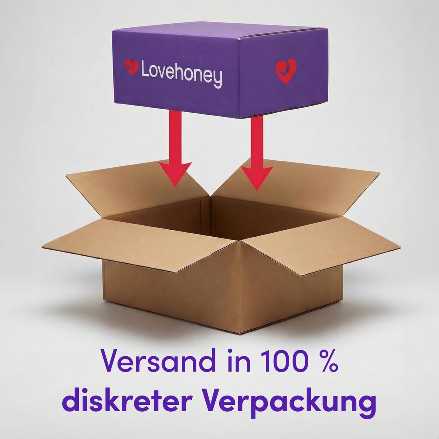 Strawberry Druckwellenvibrator für Frauen & Paare, Red