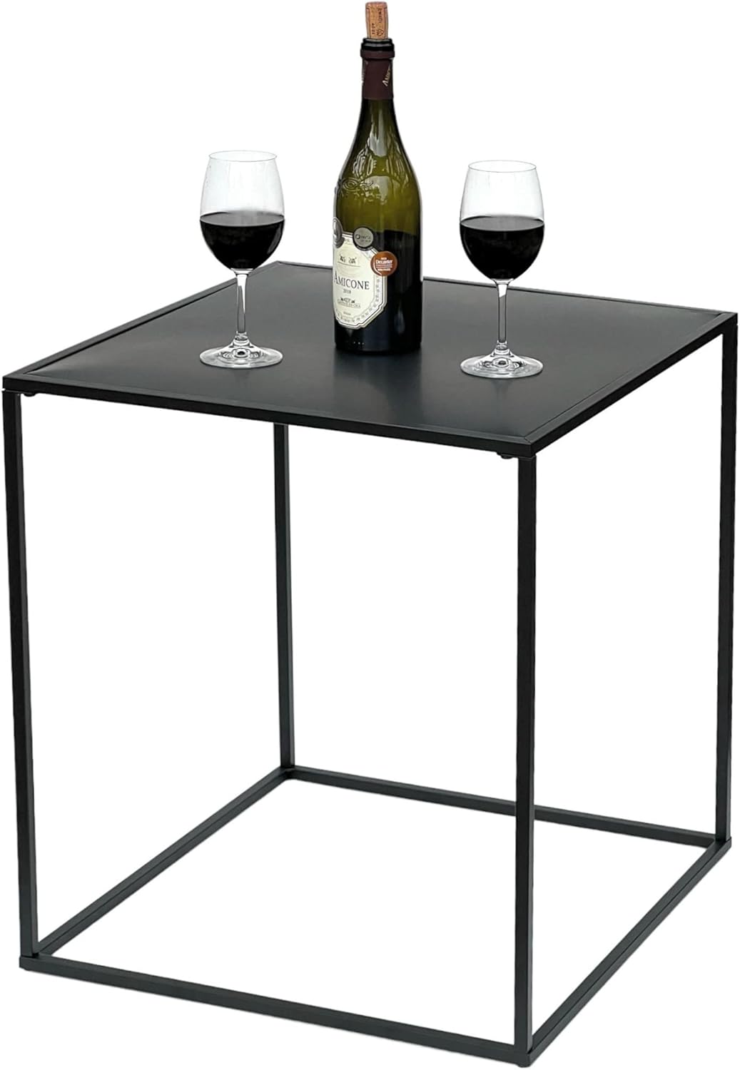 Moderner Metall-Couchtisch, 60 cm