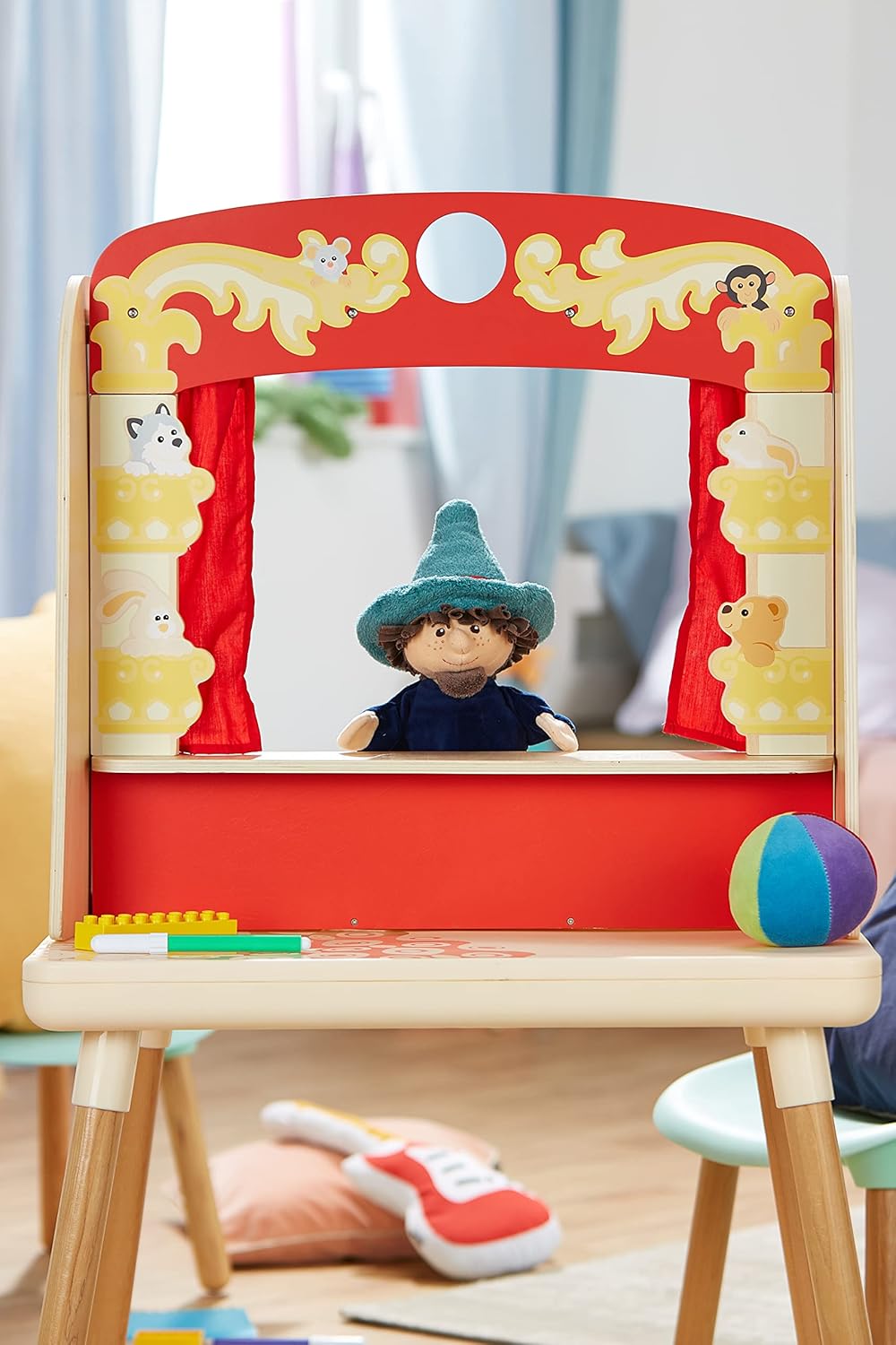 Handpuppe Räuber für Puppentheater (36 cm), Räuber